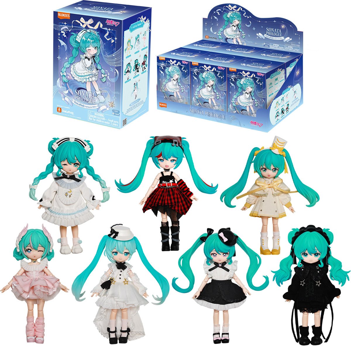 Blokees - Hatsune Miku DaaLaMode Series Sonata Prologue - One Blind Box