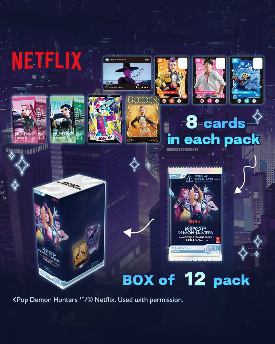 KPop Demon Hunters Energy Edition Series 1 - 12 pack