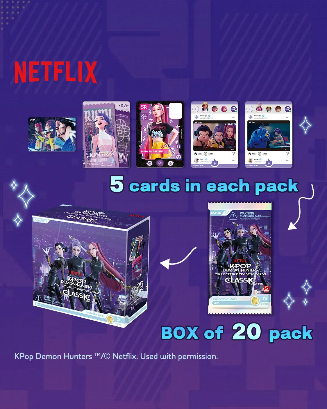 KPop Demon Hunters Classic Edition Series 1 - 20 pack