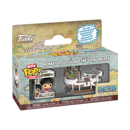 Funko Bitty Pop! One Piece Luffy with Going Merry Ride
