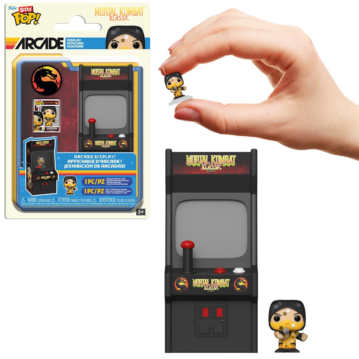 Funko Bitty Pop! Arcade Mortal Kombat Scorpion
