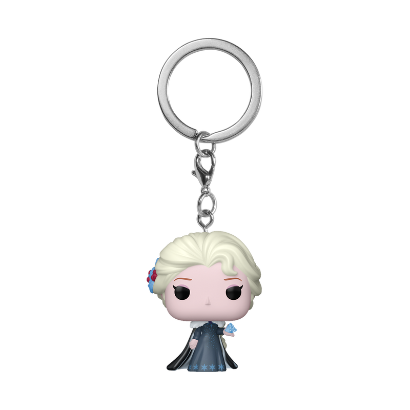 Funko POP! Keychain -  Elsa (Winter Outfit)