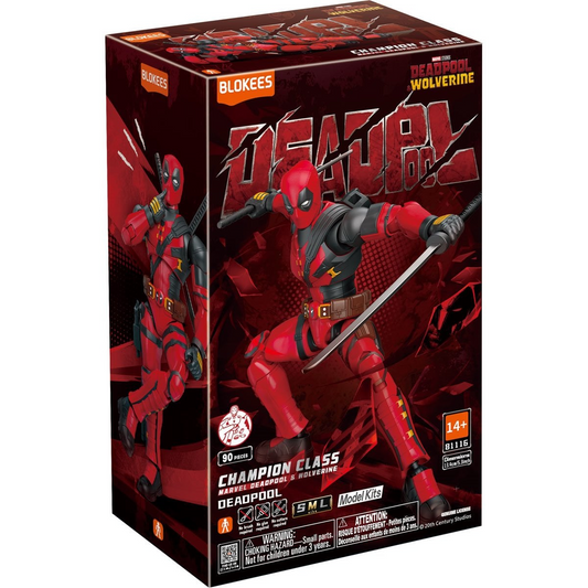 Blokees - Marvel Deadpool & Wolverine Deadpool Champion Class CC04 Model Kit