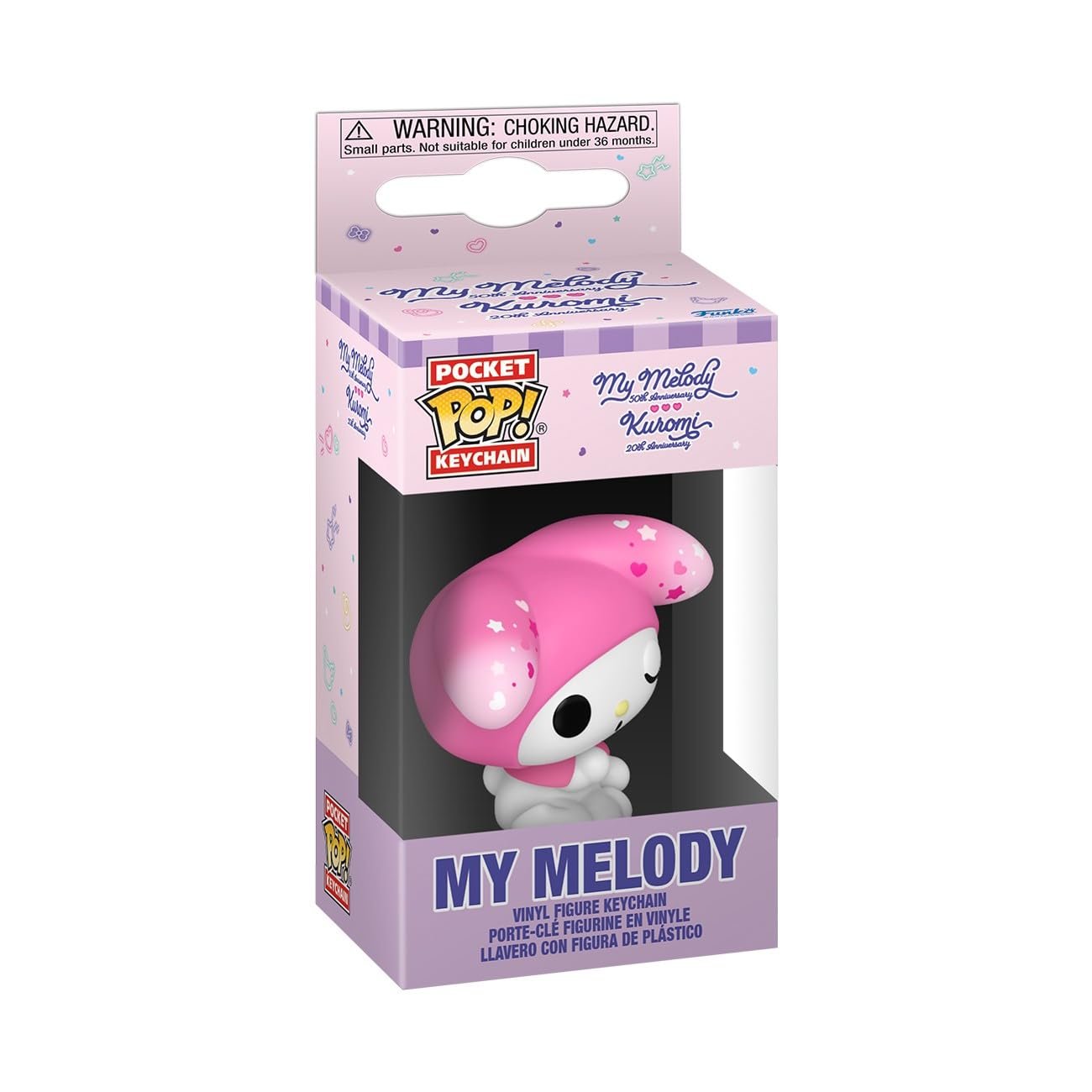 Funko POP! Keychain - My Melody - Hello Kitty 50th Anniversary Edition