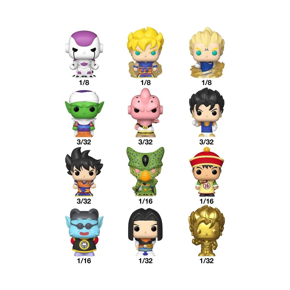 Funko Bitty Pop! Dragon Ball Z  Mini-Figure Singles