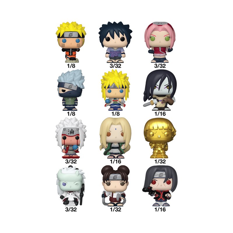 Funko Mystery Bitty Pop! Naruto Shippuden - Mystery Singles