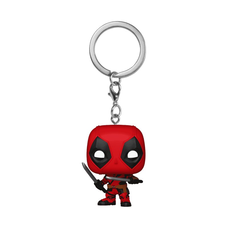Funko POP! Keychain Marvel - Deadpool with Swords