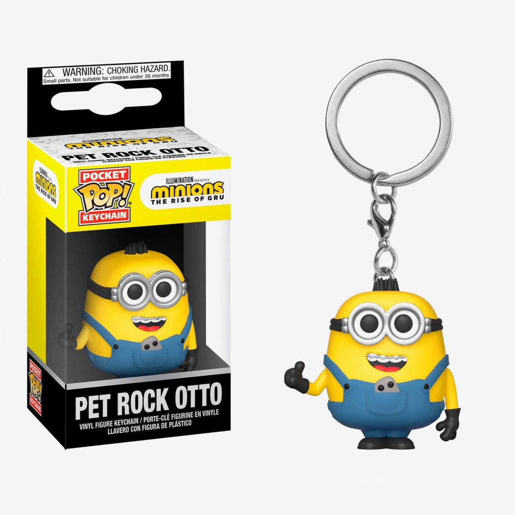 Funko POP! Keychain Minions: The Rise of Gru - Pet Rock Otto