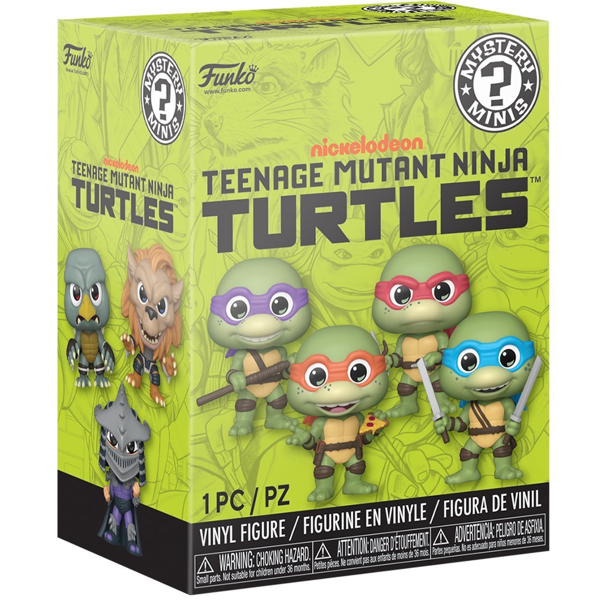 Funko Mystery Minis - Teenage Mutant Ninja Turtles II - SotO - Mystery Single