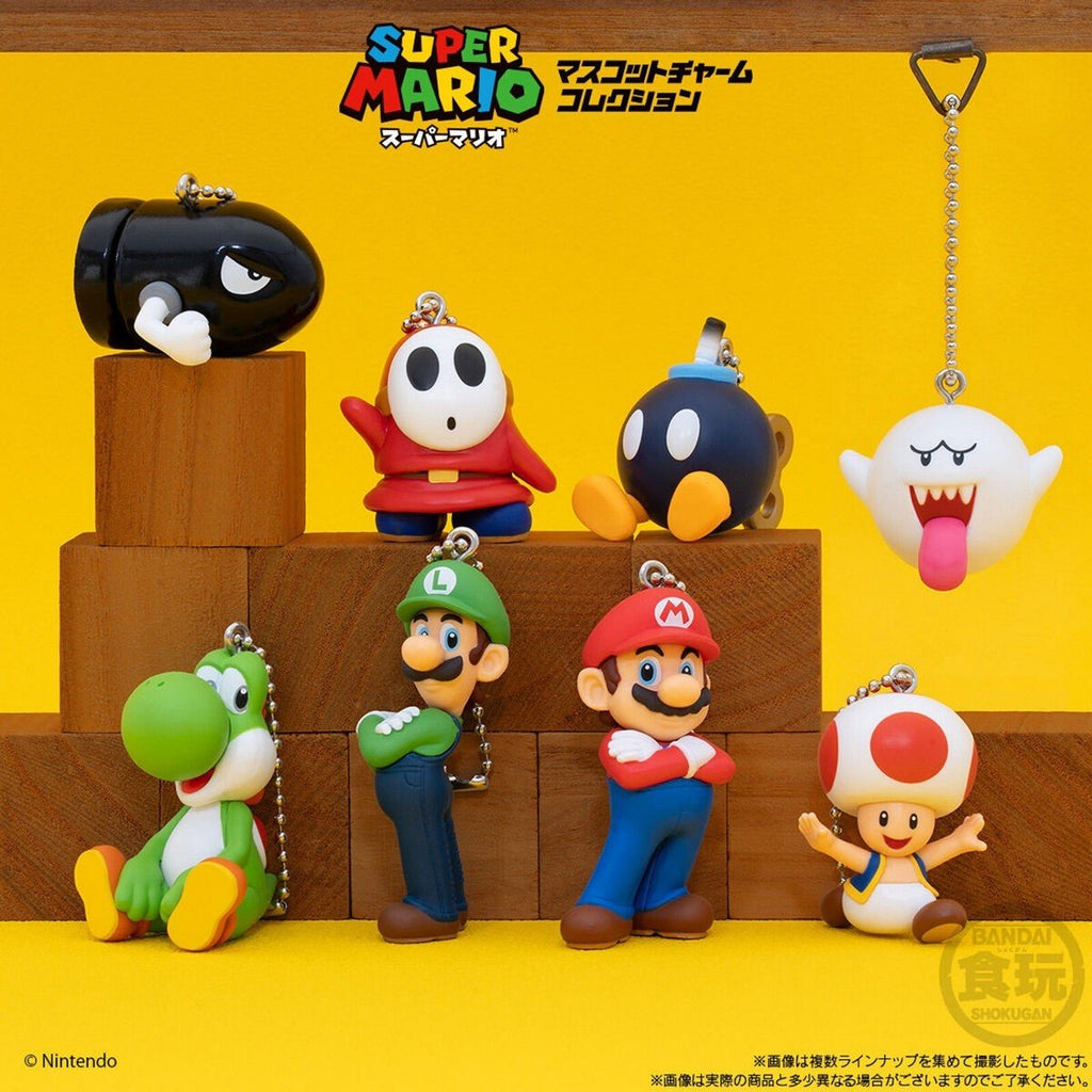 Super Mario Character Keychain Blind Bag – 1 Random Figure