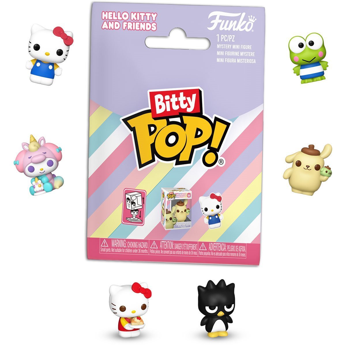 Funko Bitty Pop! Hello Kitty and Friends - Mini-Figure Singles