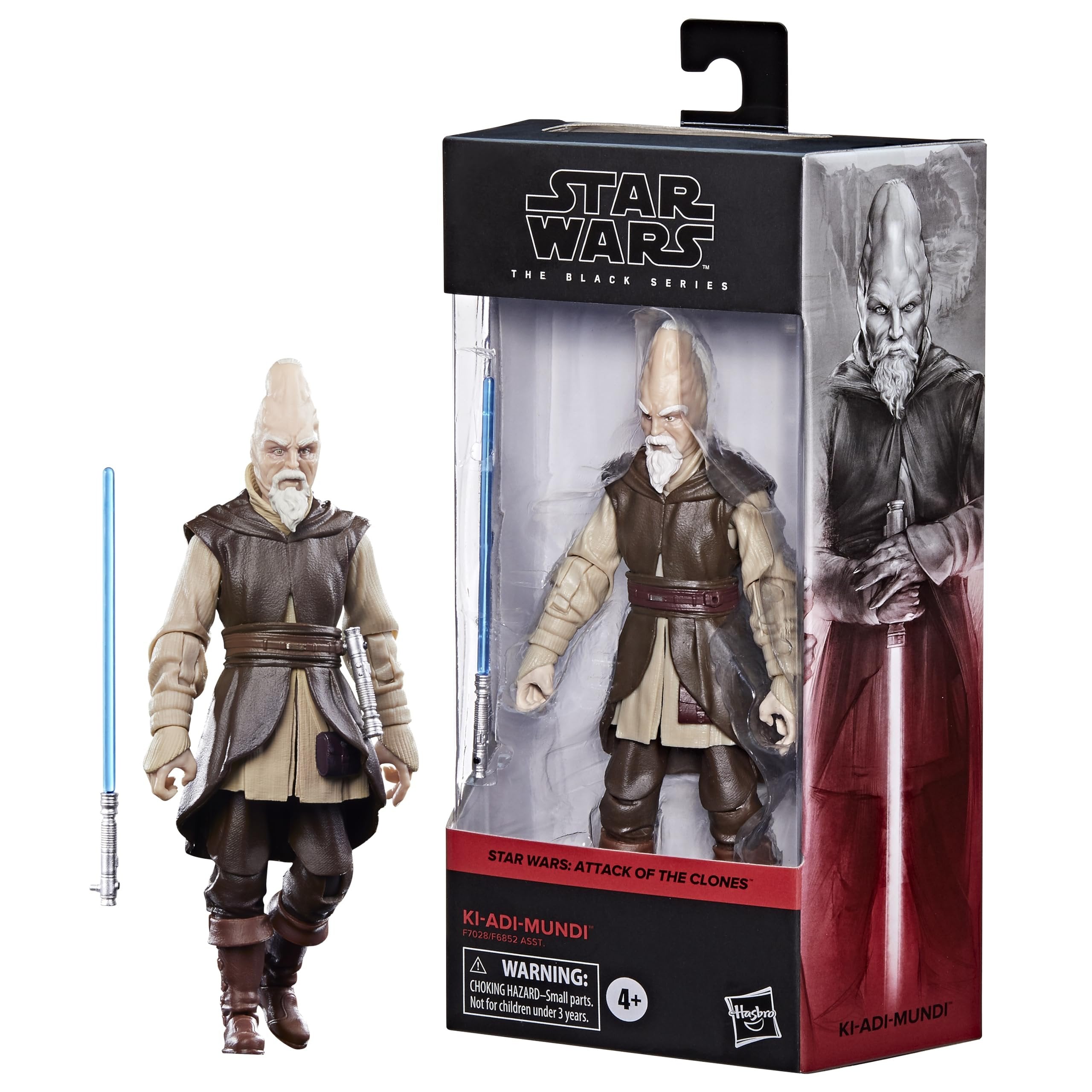 Star Wars The Black Series Ki-Adi-Mundi Star Wars: Attack of The Clones 6 Inch Action Figure