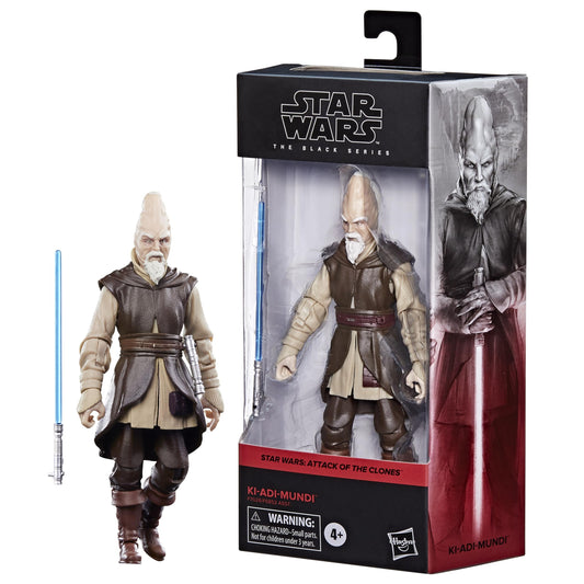 STAR WARS The Black Series Ki-Adi-Mundi Star Wars: Attack of The Clones 6 Inch Action Figure