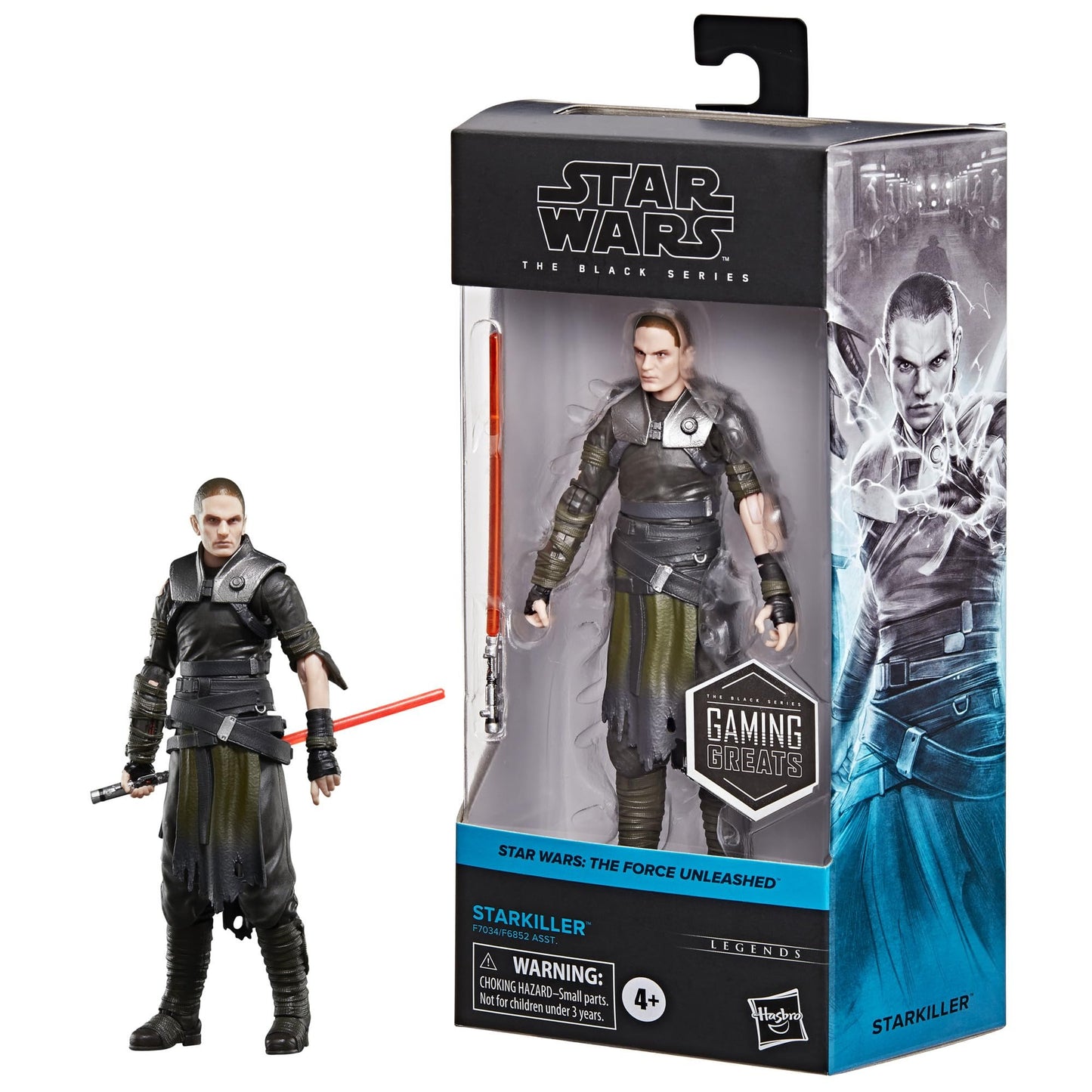 STAR WARS The Black Series Starkiller, The Force Unleashed Collectible 6-Inch Action Figure