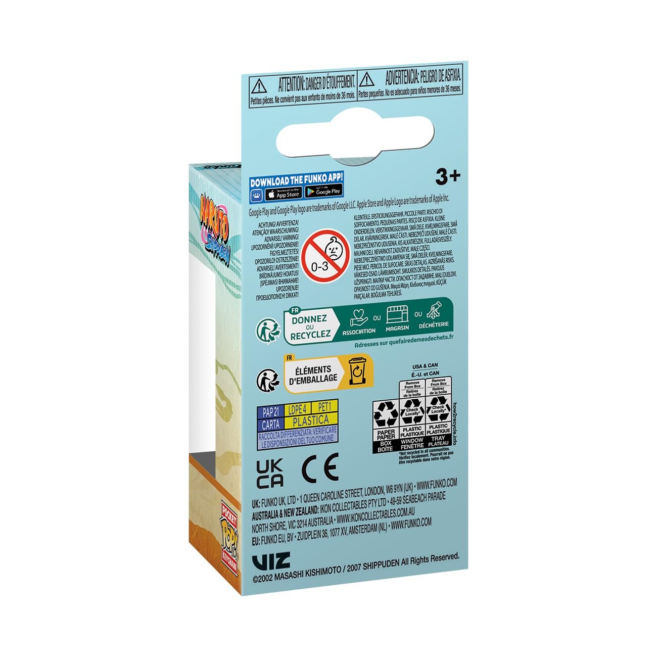 Funko POP! Keychain Naruto - Itachi Uchiha - (Moonlit)