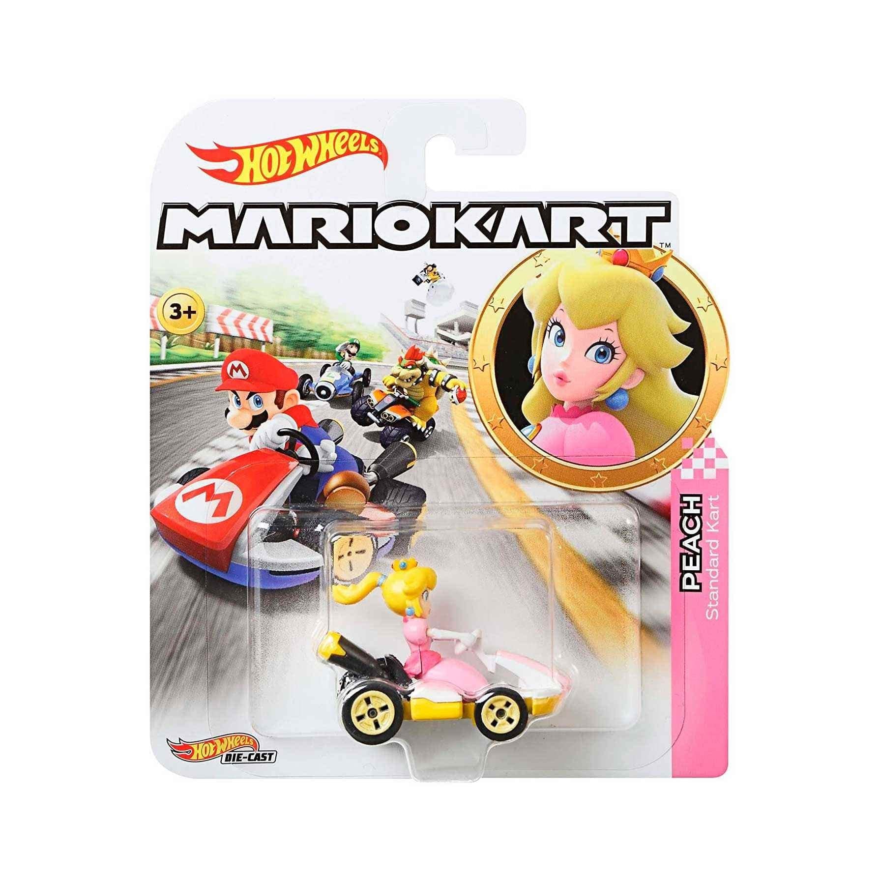 Hot Wheels GBG26 Mario Kart 1:64 Die-Cast Mario with Standard